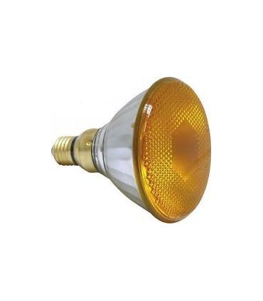 PAR 38 12V 80W AMARILLA E-27