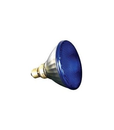 PAR 38 12V 80W AZUL E-27