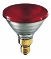 PAR 38 12V 80W ROJA E-27