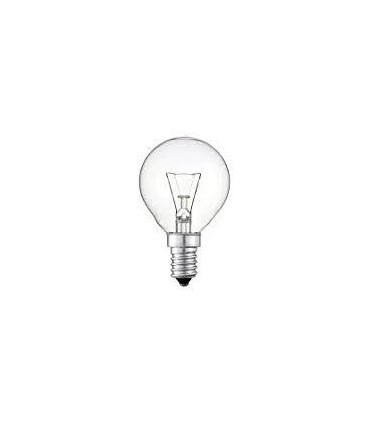 LÁMPARA. ESFÉRICA CLARA 15W-230V E-14