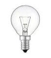 LÁMPARA. ESFÉRICA CLARA 15W-230V E-14