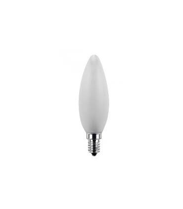 LÁMPARA. VELA LISA MATE 25W-230V E-14