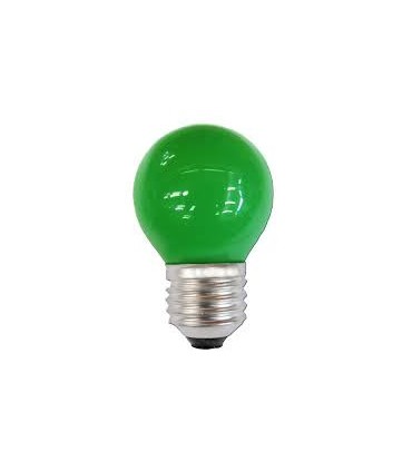 LÁMPARA. ESFÉRICA 25W-230V E27 VERDE