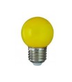 LÁMPARA. ESFÉRICA 15W-230V E27 AMARILLA
