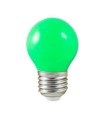 LÁMPARA. ESFÉRICA 15W-230V E27 VERDE