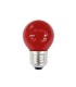 LÁMPARA. ESFÉRICA 25W-230V E27 ROJO