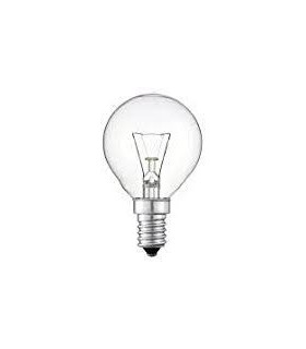 LÁMPARA. ESFÉRICA CLARA 40W-230V E-14