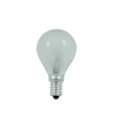 LÁMPARA. ESFÉRICA MATE 40W-230V E-14