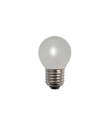LÁMPARA. ESFÉRICA MATE 60W-230V E-27