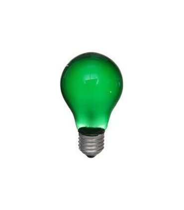 LÁMPARA. STAND. 15W-230V E27 VERDE