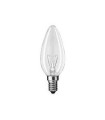 LÁMPARA. VELA LISA CLARA 25W-230V E-14