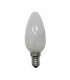 LÁMPARA. VELA LISA MATE 40W-230V E-14