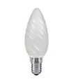 LÁMPARA. VELA RIZADA MATE 25W-230V E-14