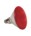 PAR 38 ROJA 80W-240V FLOOD E-27