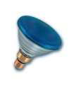PAR 38 AZUL 80W-230V FLOOD E-27