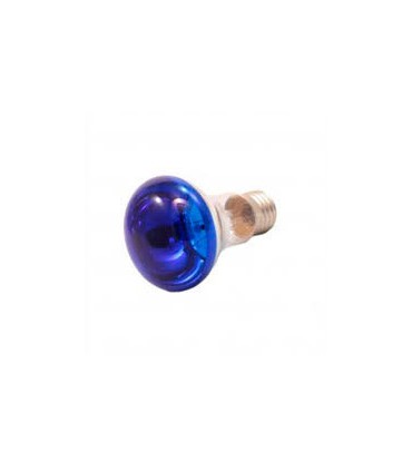REFLECTORA R-63 40W-230V E-27 AZUL