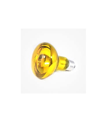 REFLECTORA R-80 60W 230V E-27 AMARILLA