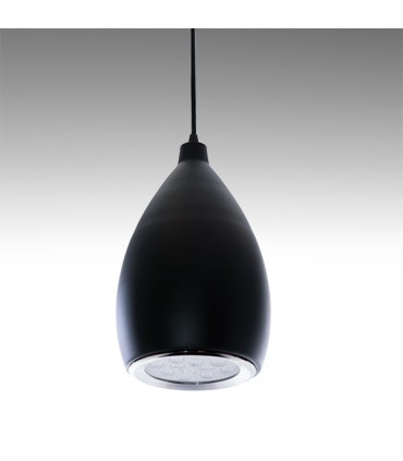 Bombilla de LEDs Suspendida Pera Negro 12W 1100Lm 30.000H