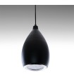 Bombilla de LEDs Suspendida Pera Negro 12W 1100Lm 30.000H