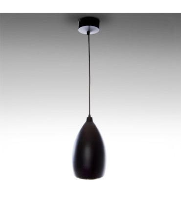 Bombilla de LEDs Suspendida Pera Negro 12W 1100Lm 30.000H