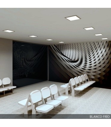 Panel de LEDs ECOLINE 300x300x12mm 12W 1000Lm 30.000H