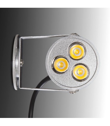 Aplique Mini de Pared 3 LEDs 3W 270Lm 30.000H