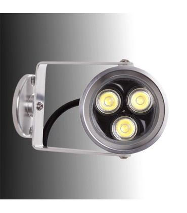 Aplique Mini de Pared 3 LEDs 3W 270Lm 30.000H