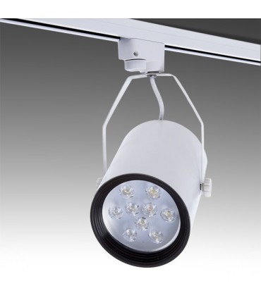 Foco de LEDs para Carril 9W 900Lm 30.000H