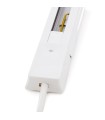 Carril para Focos de LEDs 1M Color Blanco con Conector