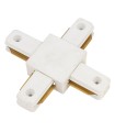 Conector X para Carril Color Blanco