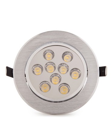Foco Downlight de LEDs ECOLINE Circular 9W 900Lm 30.000H