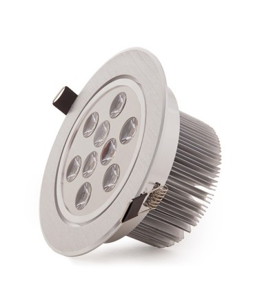 Foco Downlight de LEDs ECOLINE Circular 9W 900Lm 30.000H