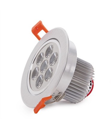 Foco Downlight de LEDs ECOLINE Circular 7W 700Lm 30.000H
