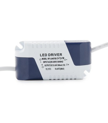 Downlight de LEDs Cuadrado con Cristal 95x95mm 6W 450Lm 30.000H