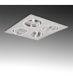 Foco Downlight de LEDs Cuadrado 12W 1200Lm 30.000H
