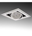 Foco Downlight de LEDs Cuadrado 7W 700Lm 30.000H