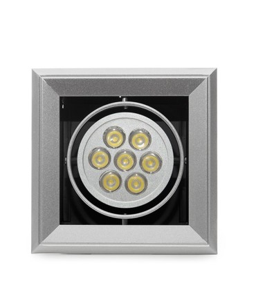 Foco Downlight de LEDs Cuadrado 7W 700Lm 30.000H