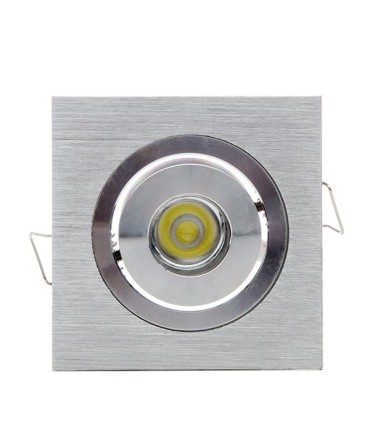 Foco Downlight de LEDs 1W 90Lm 30.000H