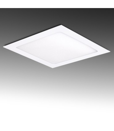 Placa de LEDs Cuadrada ECOLINE 225mm 18W 1350Lm 30.000H