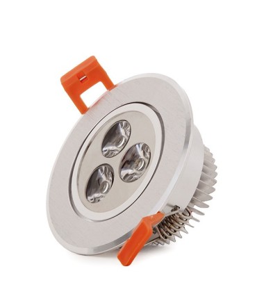 Foco Downlight de LEDs ECOLINE Circular 3W 300Lm 30.000H