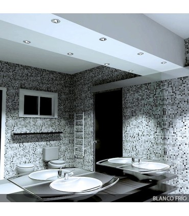 Foco Downlight de LEDs ECOLINE Circular 3W 300Lm 30.000H