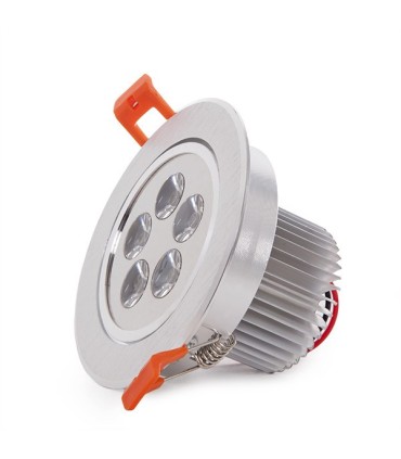 Foco Downlight de LEDs ECOLINE Circular 5W 500Lm 30.000H