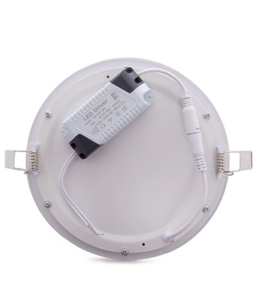 Placa de LEDs Circular ECOLINE 225mm 18W 1409Lm 30.000H