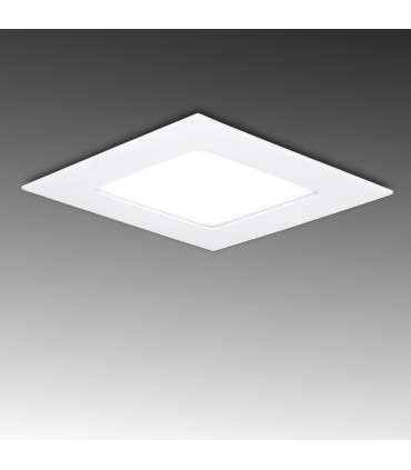Placa de LEDs Cuadrada ECOLINE 120mm 6W 400Lm 30.000H