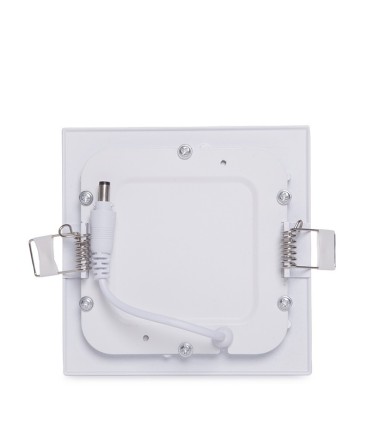 Placa de LEDs Cuadrada ECOLINE 120mm 6W 400Lm 30.000H