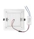 Downlights de LEDs Cuadrado con Cristal 160x160mm 12W 900Lm 30.000H