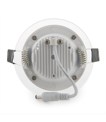 Downlights de LEDs Circular de LEDs con Cristal Ø95mm 6W 450Lm 30.000H