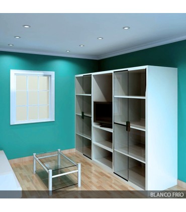 Downlights de LEDs Circular de LEDs con Cristal Ø95mm 6W 450Lm 30.000H