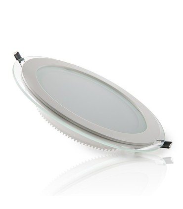 Downlights de LEDs Circular de LEDs con Cristal Ø200mm 15W 1150Lm 30.000H
