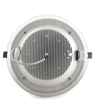 Downlights de LEDs Circular de LEDs con Cristal Ø200mm 15W 1150Lm 30.000H